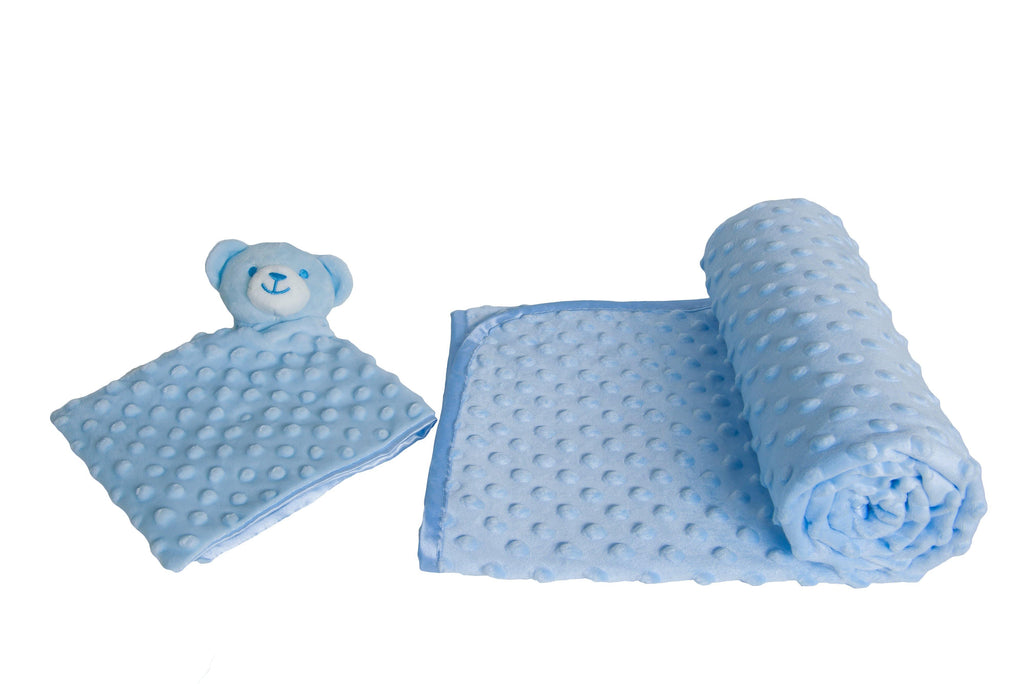 Soft Baby Receiving Swaddle | Warm Plush Fleece Blankets and Baby Soother Snuggle Cuddle Comforter Teddy Toy | Girl and Boy New Born Toddler Blanket for Strollers, Cots, Cribs, Car seats | Trinity Deluxe | Distinctive Designs, Trendy Fashion, Quality Cosmetics & Affordable Prices