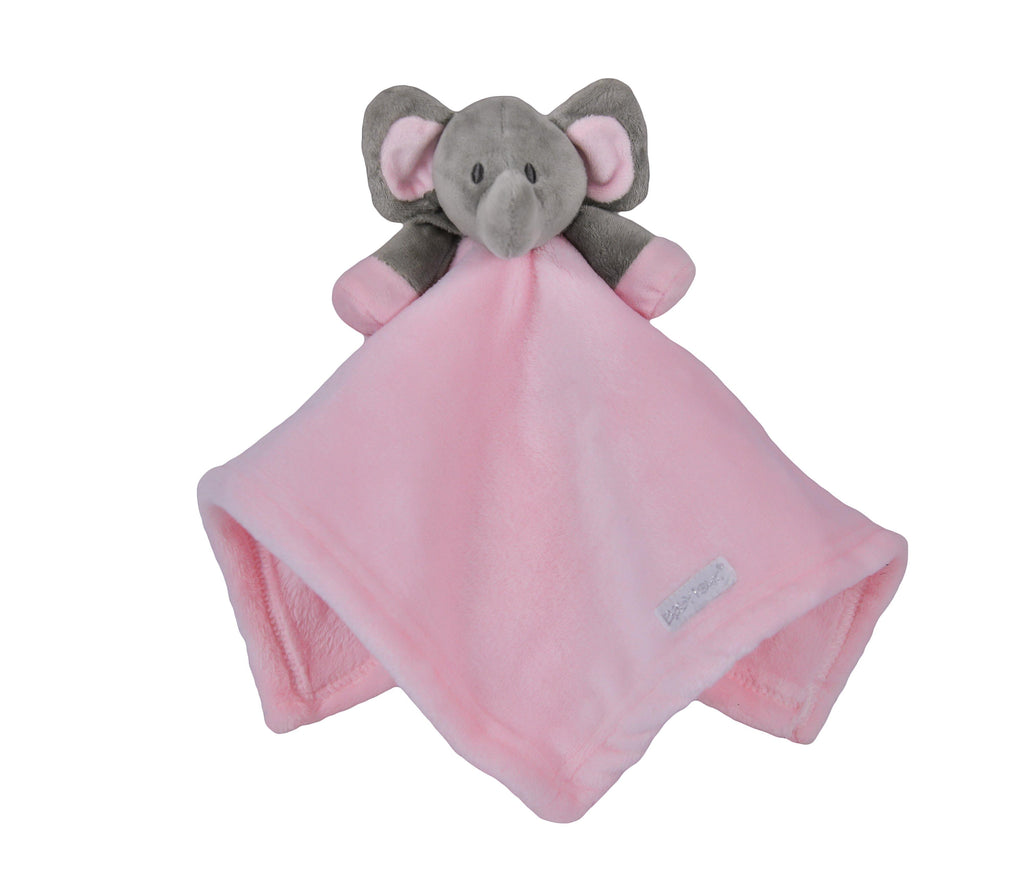 Soft Soother Stuffed Plush Animal Elephant Comforter Security Baby Blanket | Baby Girl and Boy New born Infant Toddler Blankets for Nursery Strollers, Cots, Cribs, Car seats | Trinity Deluxe | Distinctive Designs, Trendy Fashion, Quality Cosmetics & Affordable Prices